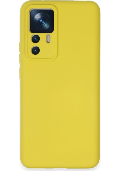 Xiaomi Mi 12t Kılıf Lansman İçi Kadife Kamera Korumalı Nano Silikon Kılıf