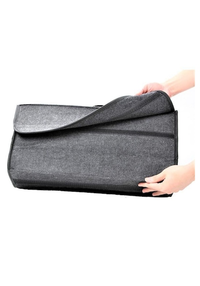 Araç Araba Oto Bagaj Keçe Çanta Organizer İç Aksesuar Tuning Eşya Düzenleyici 50x20x15