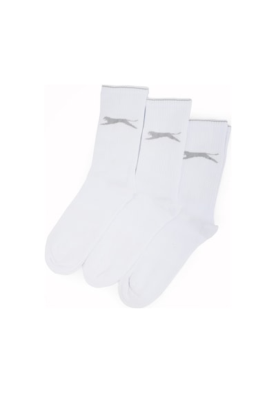 Slazenger Jago 3 Lü Erkek Spor Beyaz Çorap Beyaz