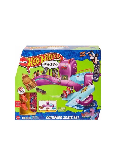 H01 Hot Wheels Skate Ahtt Kaykay Parkı Oyun Seti