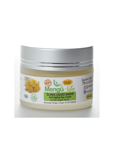 Mengü Şifa Ölmez Çiçeği Kremi  Day Krem Altın Otu 50 ML