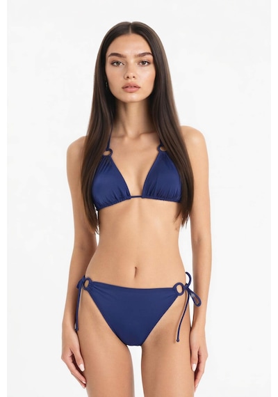 Defacto Regular Fit Üçgen Bikini Üstü-fall İn Love E0137ax25smnv131 Lacivert