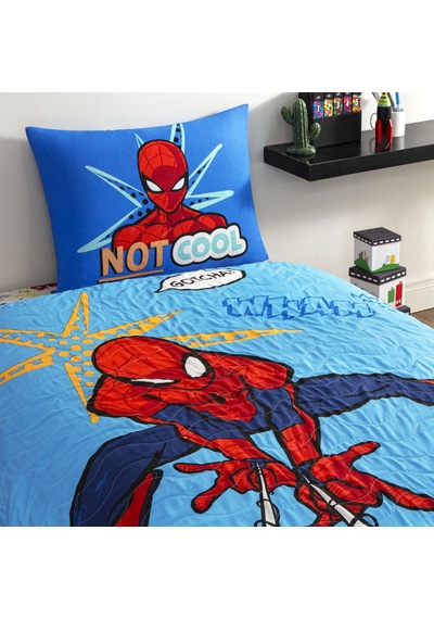 Taç Lisanslı Spiderman Thwip Tek Kişilik Pamuk Complete Set 000000001000050008 Çok Renkli