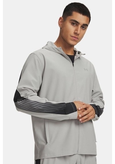 Under Armour Velociti Erkek Sweatshirt Gri