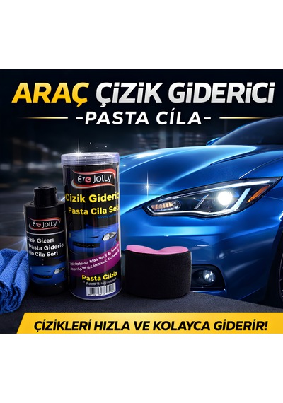 Çizik Alıcı Pasta Cila Süngerli Jolly