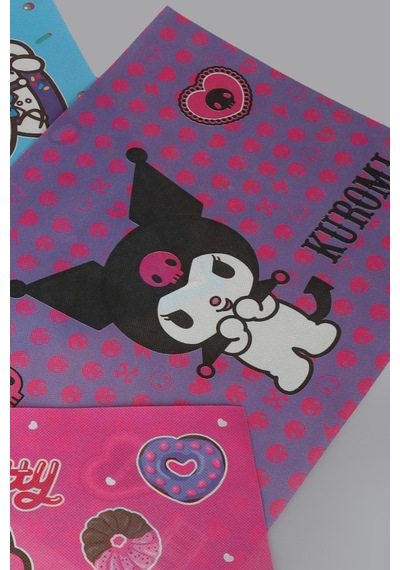 X Dekomus Lisanslı Hello Kitty,cinnamorol,my Melody,kuromi Best Friends 4 Adet Beslenme Örtüsü Diğer