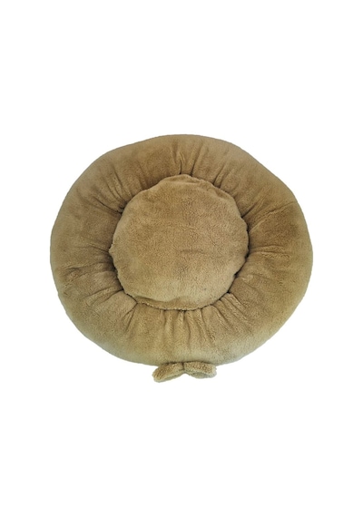Peluş Simit Kedi Yatağı 50 x 50 x 12 CM