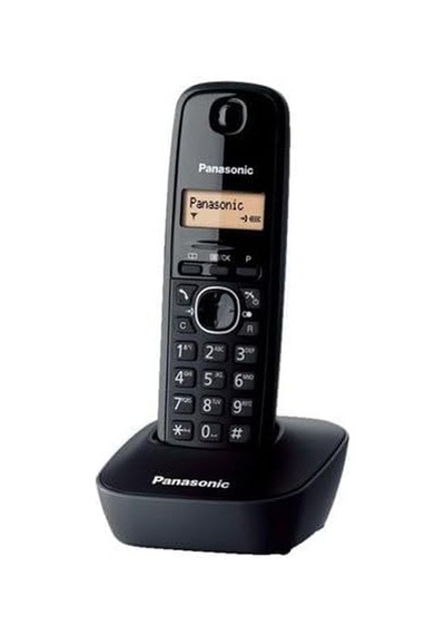 Kx Tg1611 Dect Telefon-siyah Gri Dect Telefon, Siyah