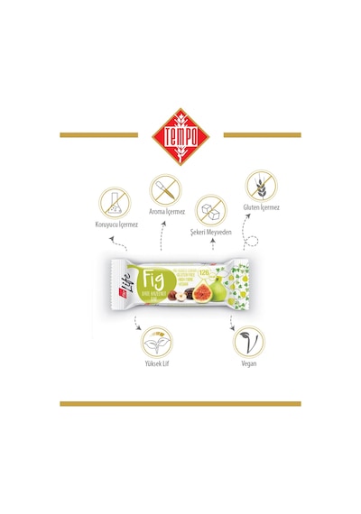 İncir Hurma Fındık Bar 30 G X 12 Adet