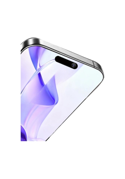 İphone 12 Bilvis 5in1 3d Magic Cam Ekran Koruyucu - Siyah