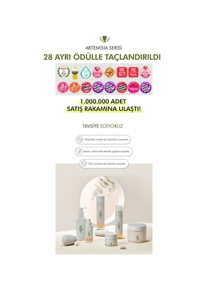 Missha Time Revolution Artemisia Pack Foam Cleanser Kızarıklık Karşıtı Temizleme Köpüğü 150 ML