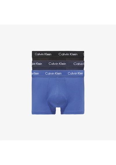 Calvin Klein 3'lü Pack Erkek Lacivert Boxer Düz 0000u2664g Lacivert