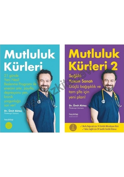 Dr. Ümit Aktaş Mutluluk Kürleri Seti 2 Kitap