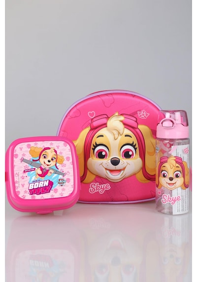 Yeni Sezon Lisanslı Paw Patrol Okulda Macera Koleksiyonu Anaokul Çantası,500 Ml Matara Ve Beslenme Kabı Yemek Seti Diğer