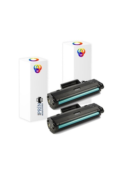 Plusprint Hp Laser 107w 4zb78a Uyumlu Toner 1000 Sayfa Baskı 2li Paket