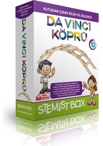 Stemist Box Da Vinci Köprü - Stem Eğitim Kiti