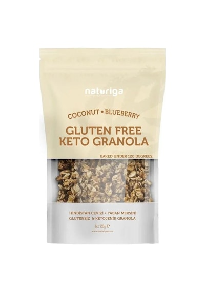 Glutensiz Ketojenik Granola 250gr-3594