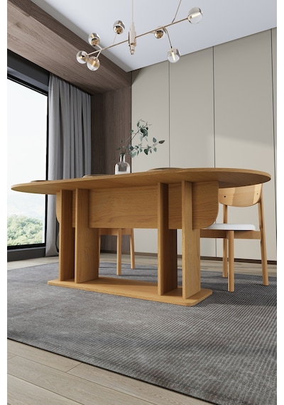 Modern 8 Kişilik Mutfak Yemek Masası %100 Mdf Mutfak Yemek Odası Masası Ym08 Karına Modern 8 Kişilik Mutfak Yemek Masası %100 Mdf Mutfak Yemek Odası Masası Ym08 Karına