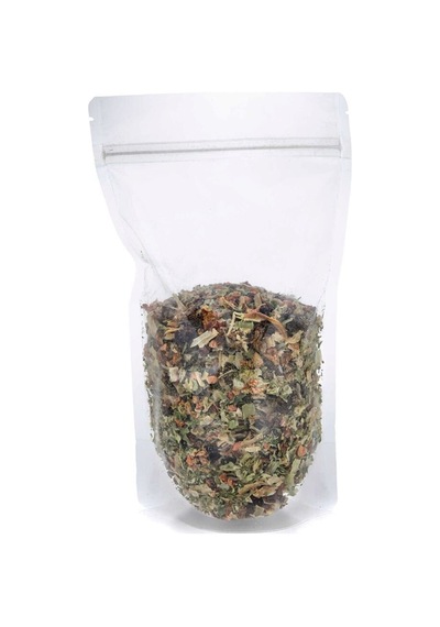 Şeffaf Kilitli Doypack Ambalaj 13 X 22,5 + 3,5 Cm. 250 Gr. - 2000 Adet