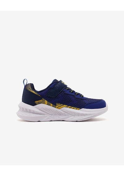 Skechers Meteor-lıghts 2.0 Büyük Erkek Çocuk Lacivert/sarı Işıklı Spor Ayakkabı 401490l Nvyl
