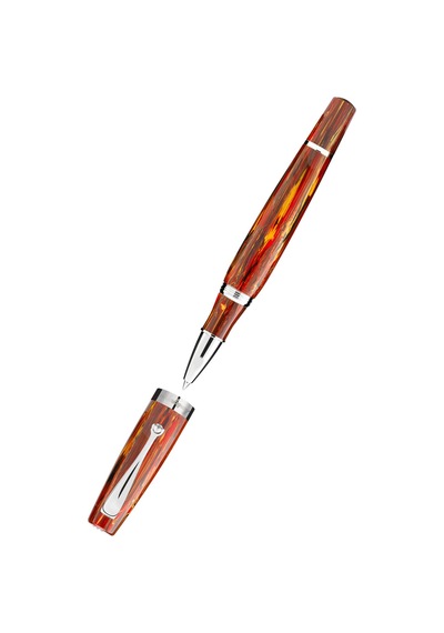 Montegrappa Mia The Modern Classic Flaming Heart Roller Kalem Ism Standart