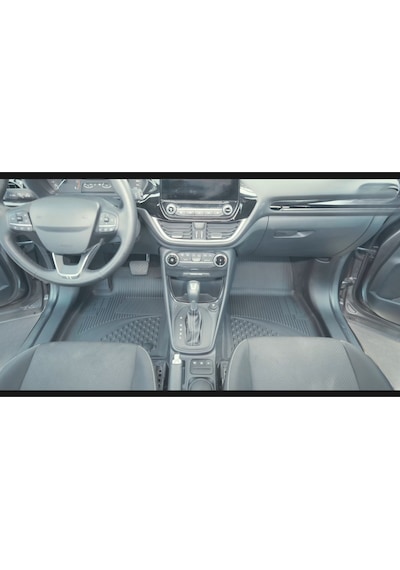 Ford Puma 2019 Sonrası Uyumlu 4.5d Premium Havuzlu Oto Paspas Ve Liner Üst Bagaj Havuzu -gen-e Uymaz