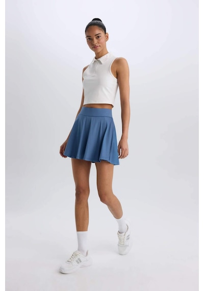 DeFactoFit Sporcu İçi Taytlı Mini Tenis Eteği A2514AX25SPIN34 İndigo