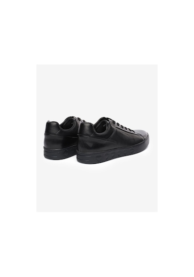 Greyder Erkek Siyah Hakiki Deri Sneaker Ayakkabı 5k1sa13293 Siyah