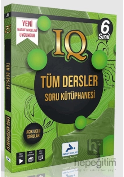 6. Sınıf Iq Tüm Dersler Soru Kütüphanesi