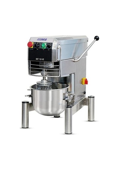 IBT 12-VE CR, 10L, HIZ KONTROLLÜ, PASLANMAZ ÇELİK GÖVDELİ PLANET MİKSER