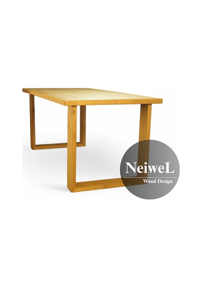 Neiwel Doer Doğal Ahşap Mutfak Ve Yemek Masası-70-120 Açık Ceviz