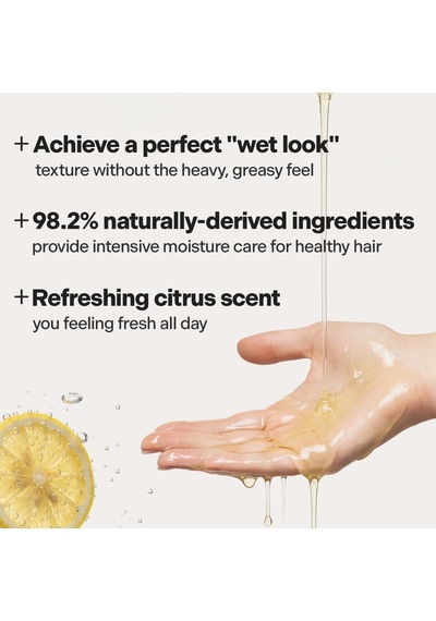 Saça Parlak Ve Islak Bir Görünüm Sunan, Bitkisel Özler İçeren Saç Yağı Pro Airy Polish Oil