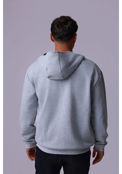 Defys Erkek Kapüşonlu Fermuarlı Oversıze Sweatshırt Kırçıllı Gri Melanj - 527577758 Kırçıllı Gri Melanj Defys Erkek Kapüşonlu Fermuarlı Oversıze Sweatshırt Kırçıllı Gri Melanj - 527577758 Kırçıllı Gri Melanj