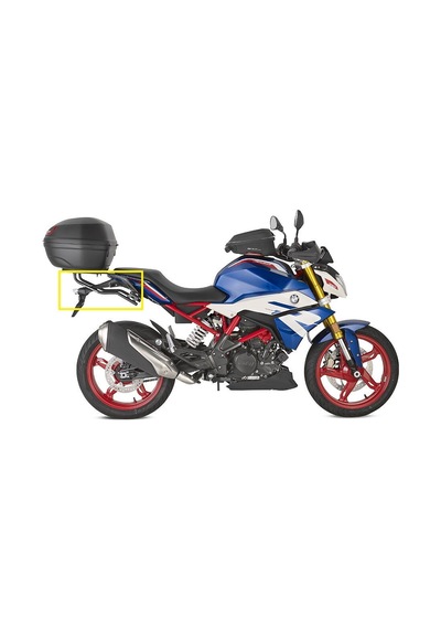 Bmw G310 R 17 25 Arka Çanta Taşıyıcısı Givi Sr5125 Siyah