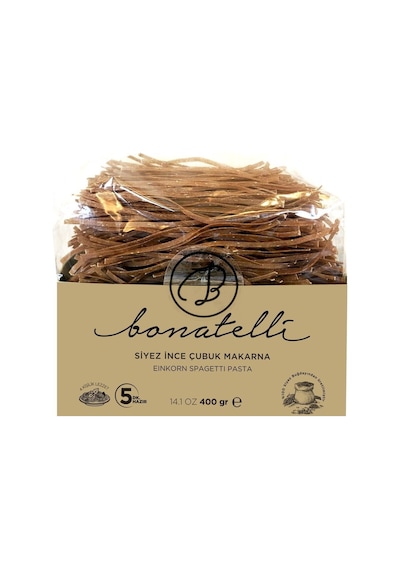 Bonatelli Siyez İnce Çubuk Makarna 400 G
