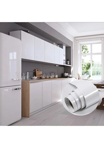 Beyaz Renk Dayanıklı Araç Motor Mobilya Folyosu 126cm X 200 Cm