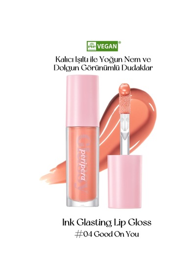 Dudaklara Dolgun Ve Işıltılı Görünüm Sunan Gloss Perıpera Ink Glasting Lip Gloss 4 Good On You 4 Good On You