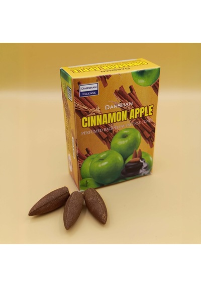 Darshan Cinnamon Apple Geri Akış Tütsü Tarçın Ve Elma Aromalı Backflow Tütsü