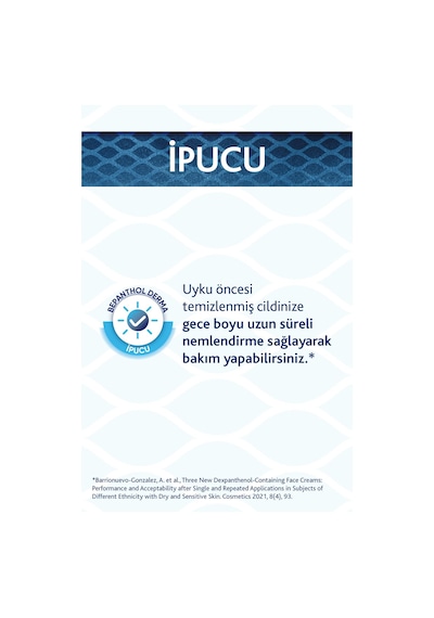 Bepanthol Derma Yoğun Nemlendirici Gece Kremi 50 ML