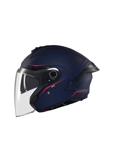 Mt Cosmo Sv Solid A7 Mavi Mat Açık Kask Mat Mavi