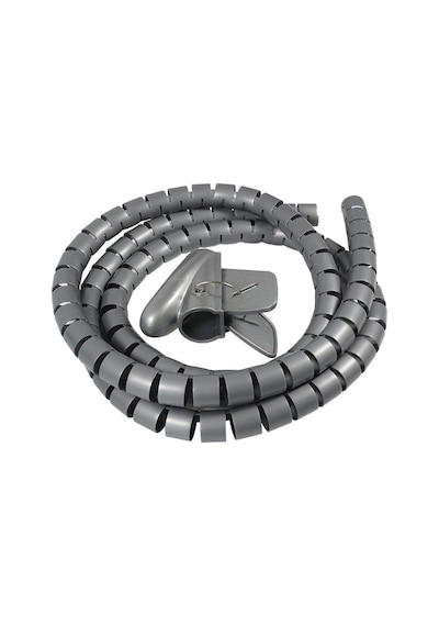 Powermaster Pm-15942 22mm Spiral Kablo Toplayıcı Gri 1 Metre