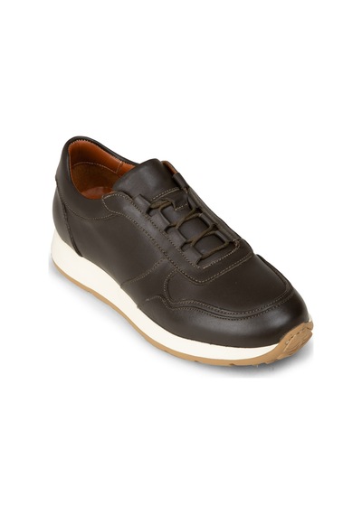Deery Erkek Haki Hakiki Deri Sneaker Ayakkabı - E8210mhake01 Haki