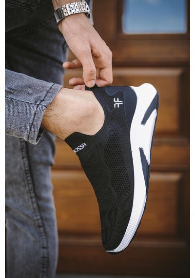 Ossa Slip On Nefes Alan Kalın Taban Erkek Sneaker