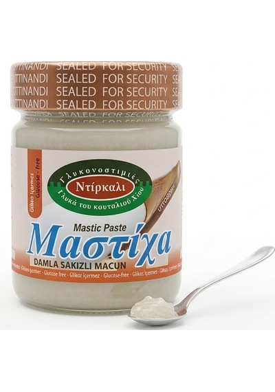 Dırkalı Mastiha Glikozsuz Damla Sakızlı Macun 370 G