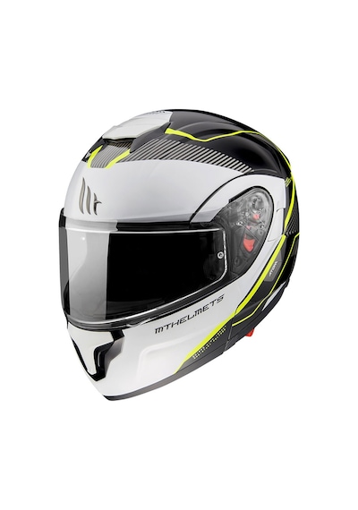 Mt Atom Sv Opened B3 Çene Açilir Motosiklet Kask Sarı - Siyah 54160