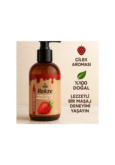 Masaj Yağı 2'li Paket - Çilek Aromalı Vücut Aromaterapi Etkili - 268862974