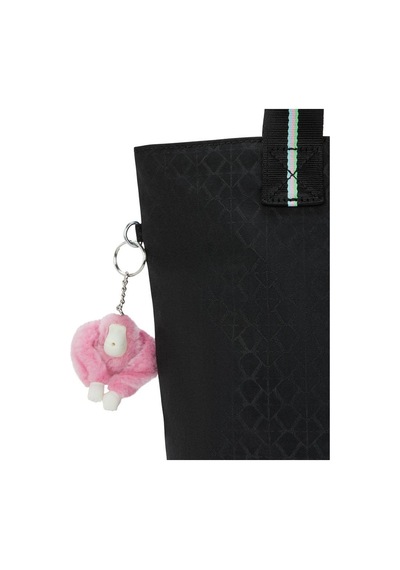Kipling Hye Lap Büyük Boy Omuz Çantası Siyah