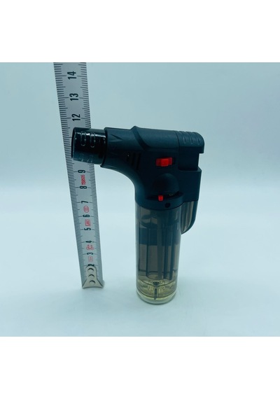 Masaüstü Pürmüzlü Tekçıkış Rüzgar Çakmağı //sm908p-12cm