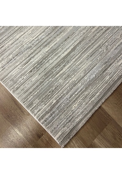 Hoom Rugs Nova 1123 Gri Mikrofiber Modern Dokuma Halı Gri