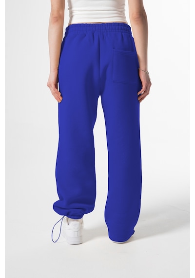 Flaw Atelier Baggy Eşofman Altı-28818 Saks Mavi
